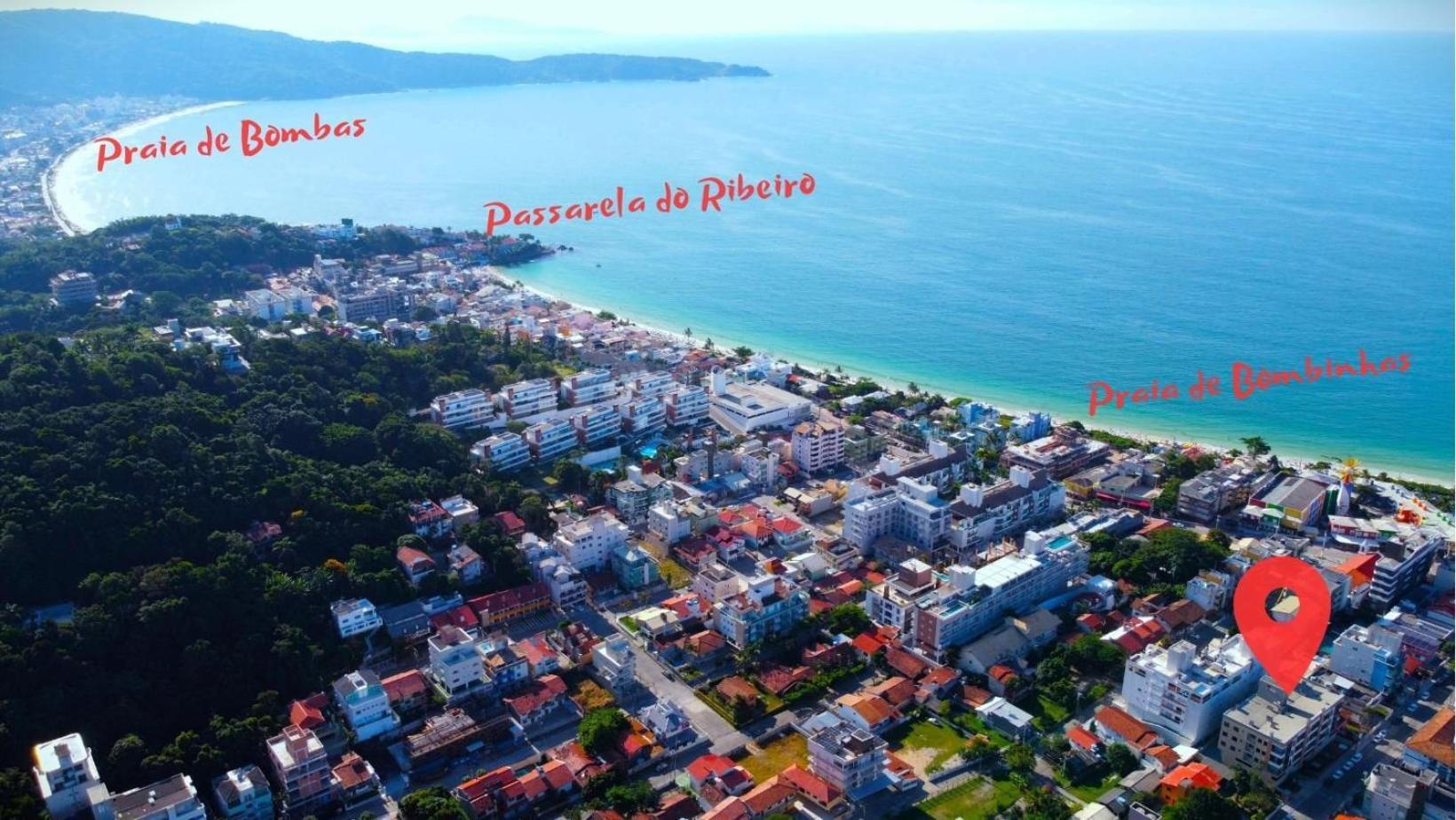 1090 Finamente Decorado 03 Suites Na Praia De Bombinhas Zewnętrze zdjęcie